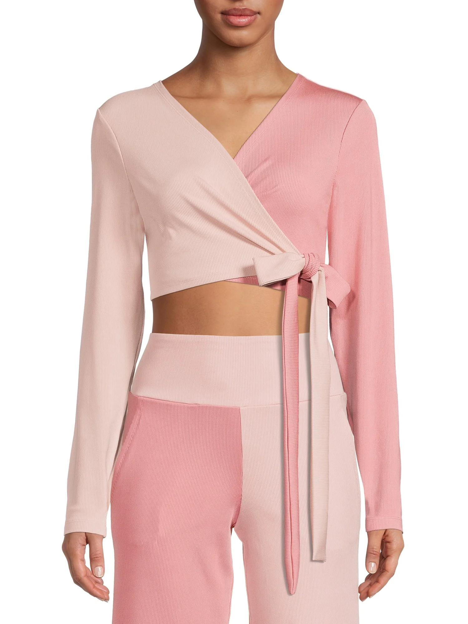 Avia Women's Yoga Wrap Top | Walmart (US)