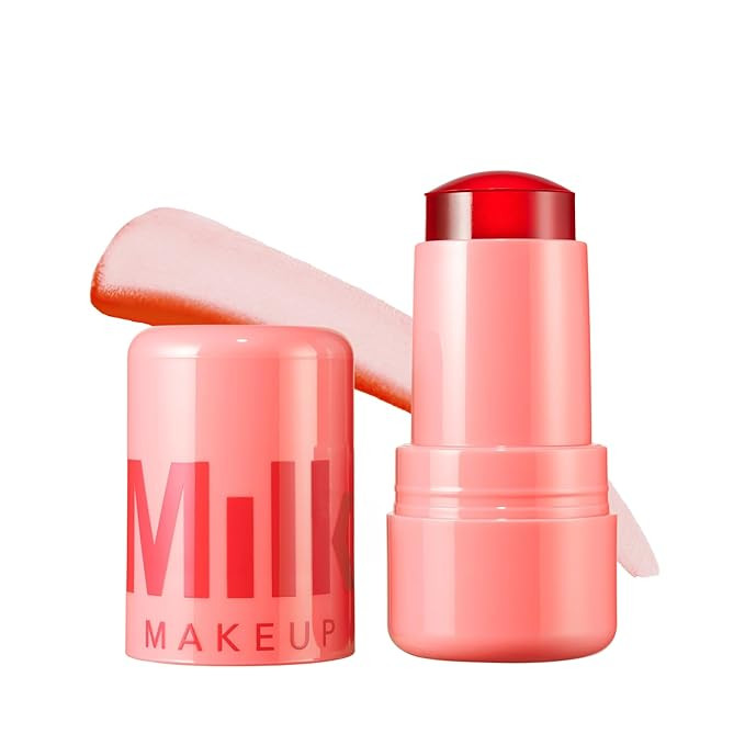 Milk Makeup Cooling Water Jelly Tint, Spritz (Coral) - 0.17 oz - Sheer Lip & Cheek Stain - Builda... | Amazon (US)