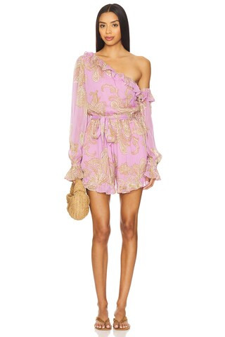 Romper With Tie Up Belt
                    
                    HEMANT AND NANDITA | Revolve Clothing (Global)