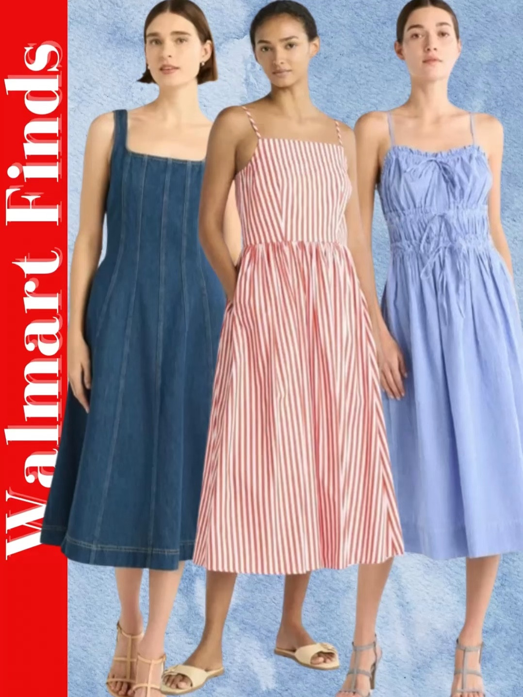 Walmart finds for Memorial Day, July fourth, and Labor Day! Cute red, white, and blue dresses perfect for backyard BBQs! 

Walmart find 
Walmart dress
Walmart fashion 
Walmart partner 
#LTKMidsize
#LTKPlussize

#LTKSeasonal #LTKOver40 #LTKU