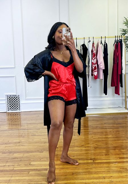 The cutest satin set from @WalmartFashion for Valentine’s Day and it’s under $20. #WalmartPartner #WalmartFashion @Walmart 

#LTKfindsunder50 #LTKstyletip