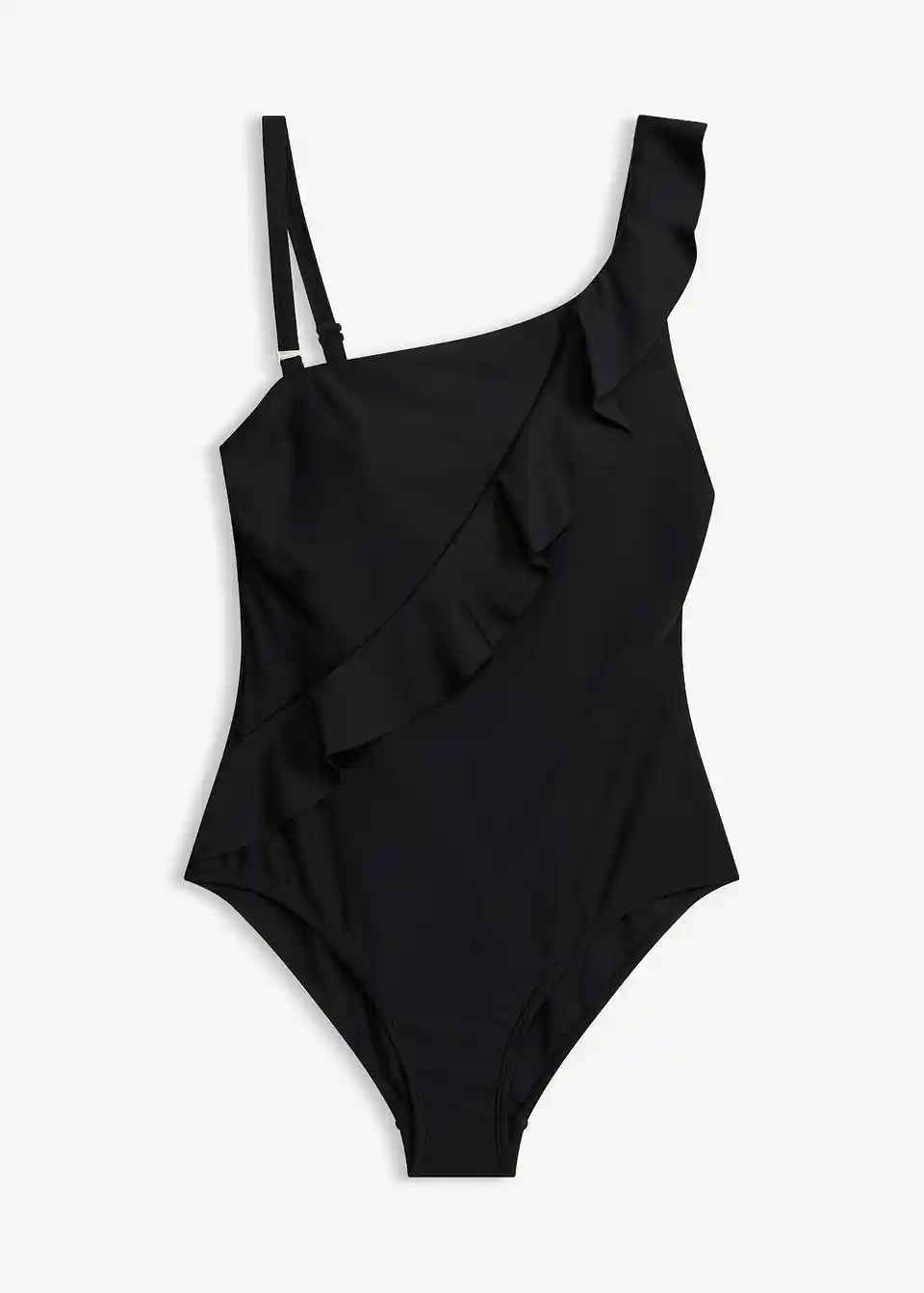 One-Shoulder Badeanzug mit abnehmbarem Träger | Bonprix DE