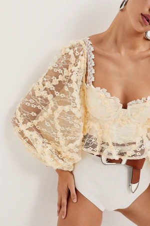 Ysabelle Crop Top | For Love & Lemons