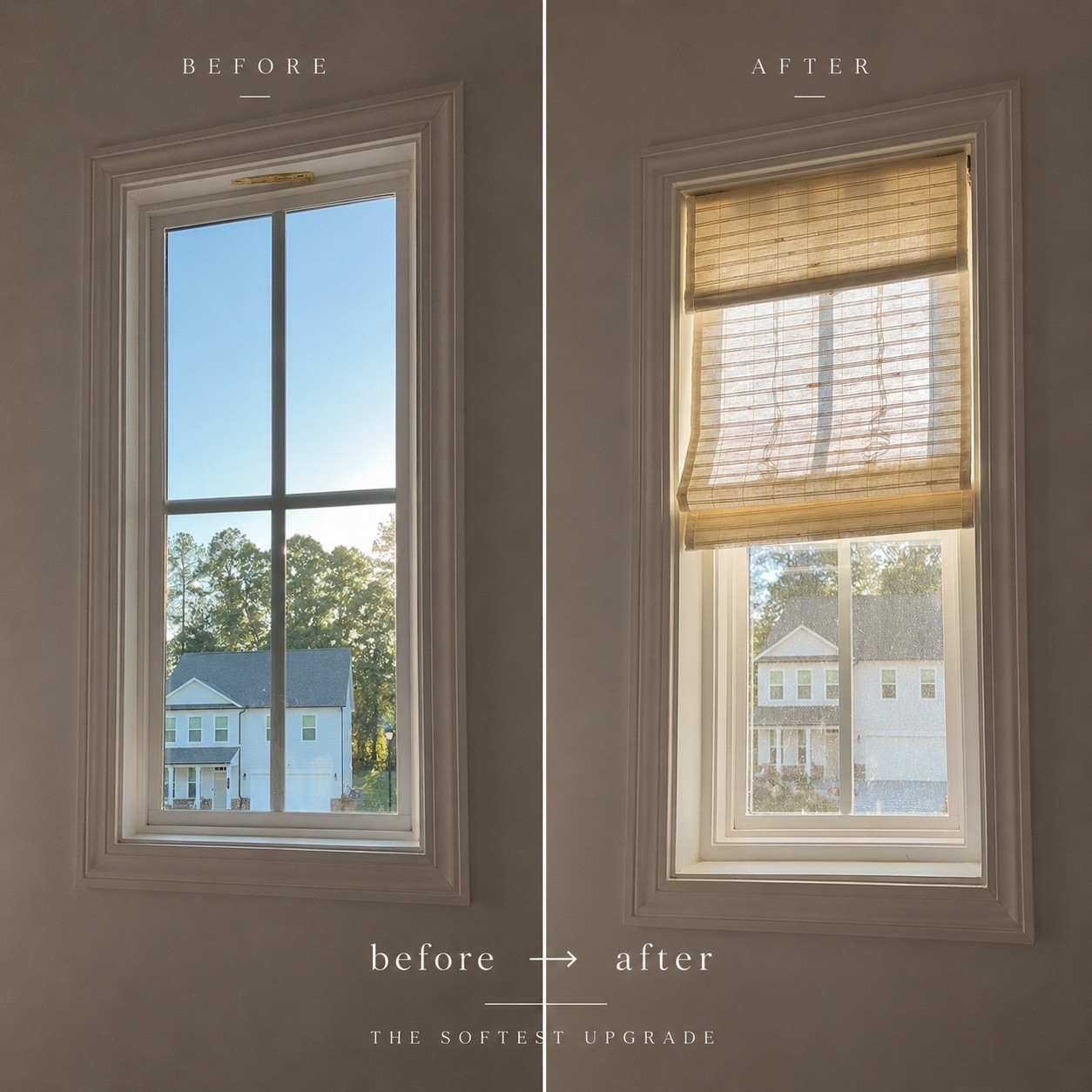the way window treatments completely change the feeling of a room 🤍

I wanted something soft, warm and natural without losing the light—and these shades made the space feel instantly more elevated and cozy. Such a beautiful finishing touch for our home ✨

#TWOPAGESCurtain #HomeDecor #NeutralHome #WindowTreatments #InteriorInspo

#LTKHome #LTKdayinmylife #LTKmorningroutine