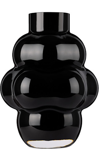 Louise Roe - Black Balloon 04 Glass Vase | SSENSE