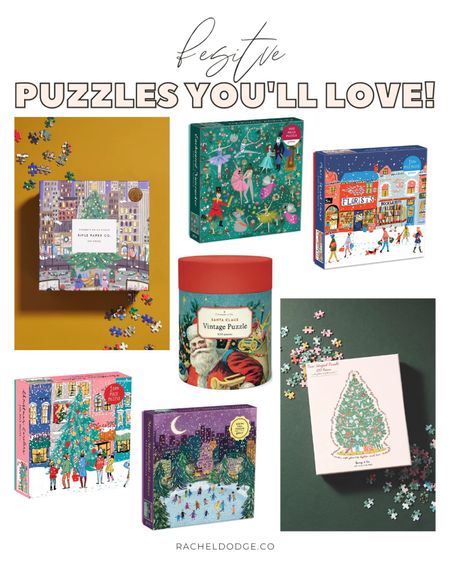 Puzzles for the family! 

#LTKHoliday #LTKfamily #LTKGiftGuide