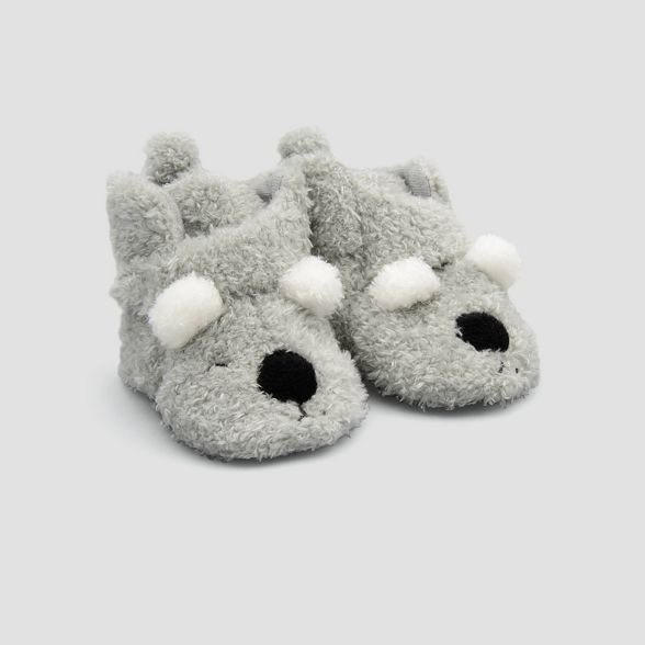 Baby Koala Slippers - Just One You® made by carter's Gray Newborn | Target