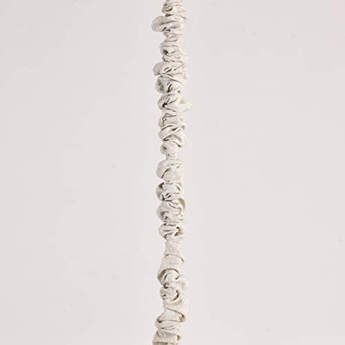 Fabric Cord Cover for Electric Wire and Lamp Chain ,6 Feet Length Linen Material Bleached Linen C... | Amazon (US)