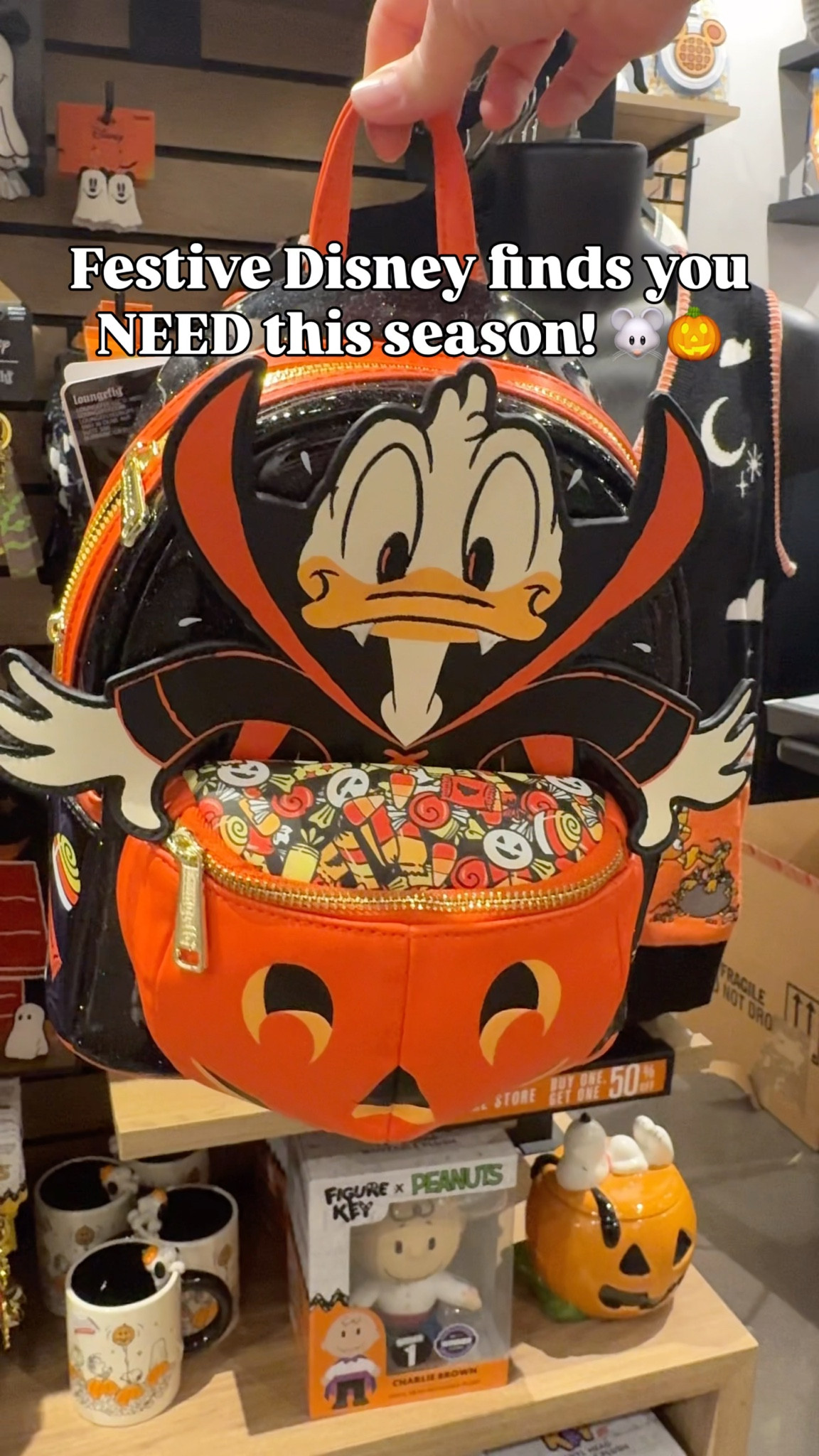 🐭✨ Disney magic just got a festive upgrade!! 🎃From adorable bags + hats to cozy sweaters, hair clips, and more — I even spotted a super cute festive Donald Loungefly bag + one with Mickey & Minnie!  🎉 🫶 . These pieces are perfect for park days, holiday outfits, or just adding a little pixie dust to your everyday style! ✨

Linking all my favorites so you can snag the cutest Disney looks before they’re gone! 💫

#DisneyStyle #DisneyOOTD #DisneyAccessories #LTKDisney #LTKHoliday #DisneyHalloween #HalloweenStyle #Mickey #DonaldDuck 

#LTKFamily #LTKSeasonal #LTKTravel