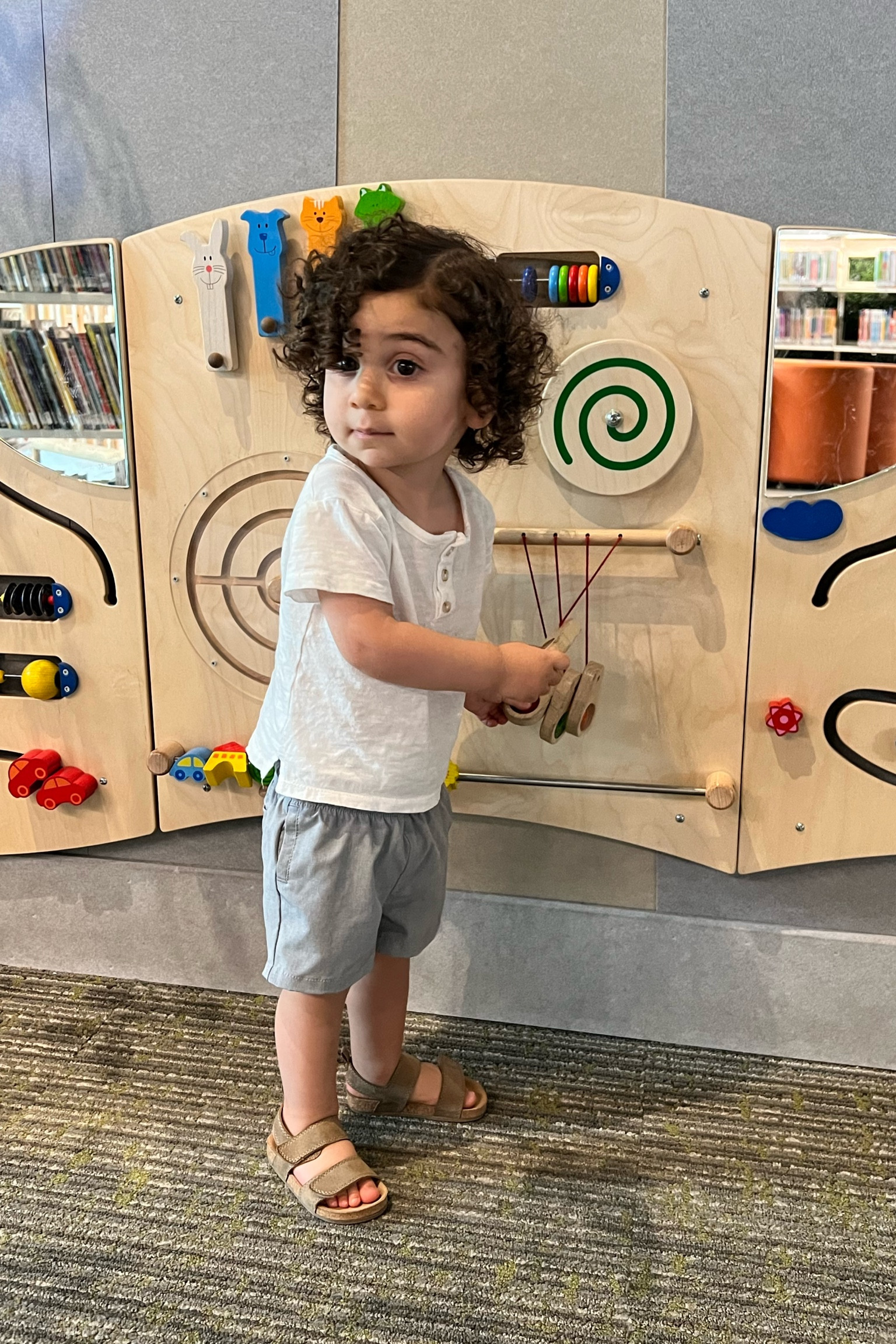 toddler boy spring outfit🤍 wears 2T shirt + shorts 

#LTKkids #LTKbaby #LTKstyletip