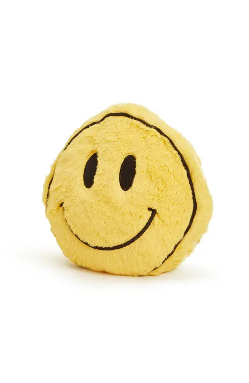 Warmies Smiley Face Plush Toy in Light Yellow at Nordstrom | Nordstrom
