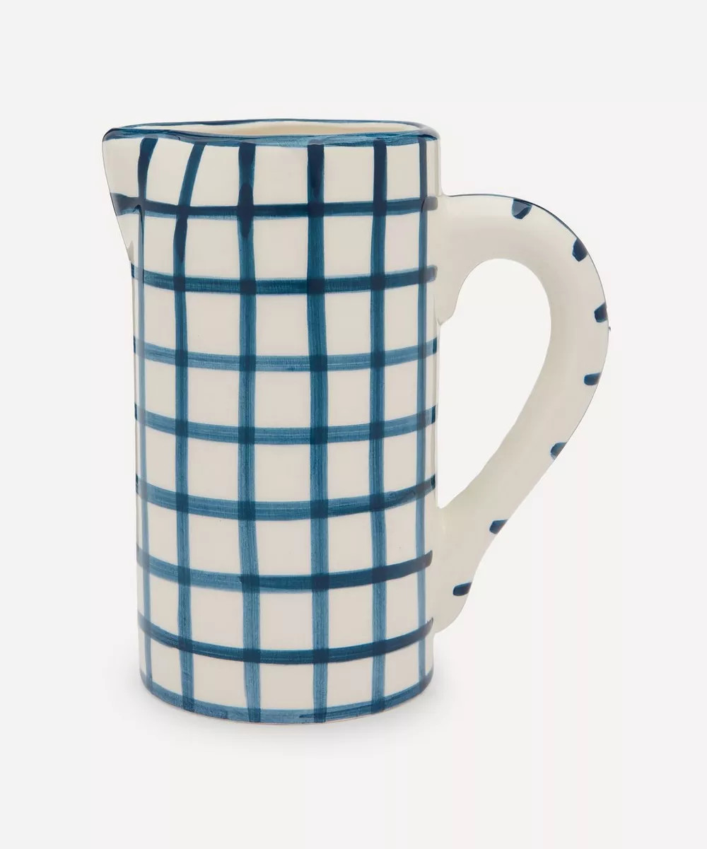 Drink Me Gingham Jug | Liberty London (UK)