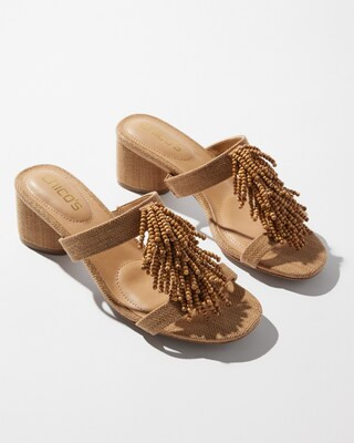 Beaded Fringe Sandals | Chico's