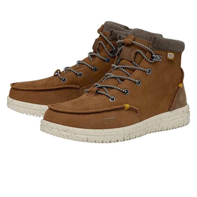 Bradley Nubuck Boot - Black Oyster | HEYDUDE