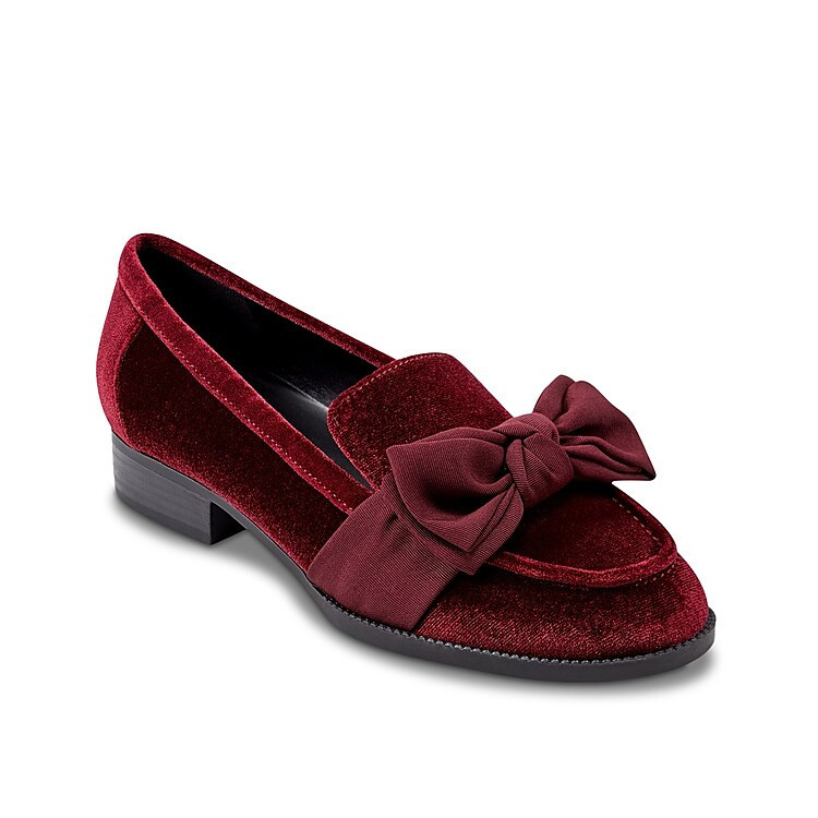 Bandolino Lindio Loafer | Women's | Red Velvet | Size 7.5 | Flats | Loafers | DSW