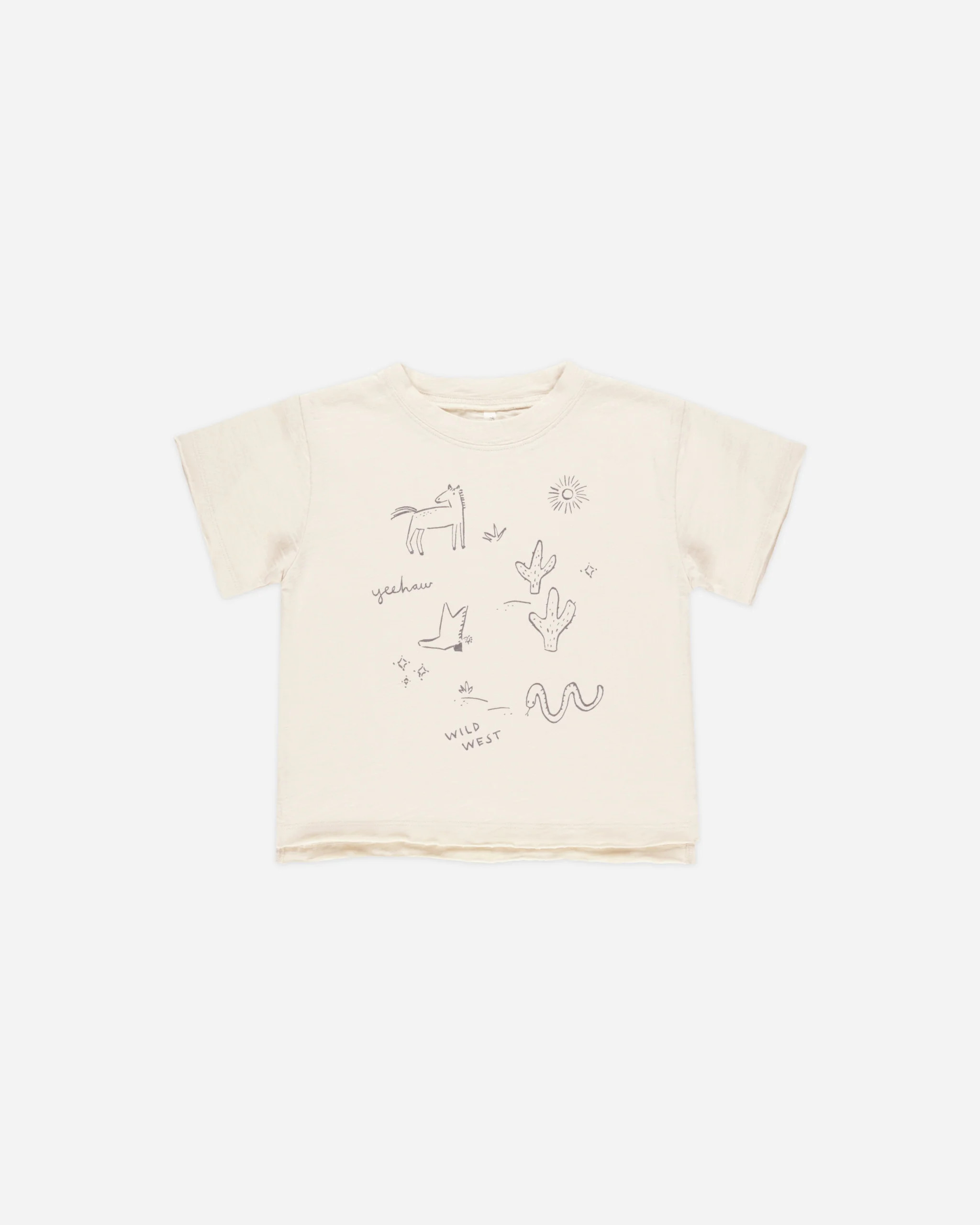 Raw Edge Tee || Wild West | Rylee + Cru