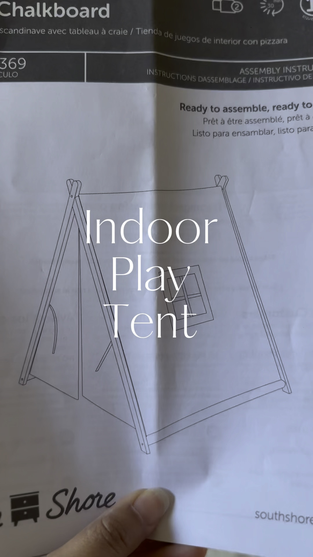 Indoor play tent ⛺️ 
On sale for less than $70! 

#kids #kidstoys #kidstent 

#LTKSaleAlert #LTKHome #LTKKids