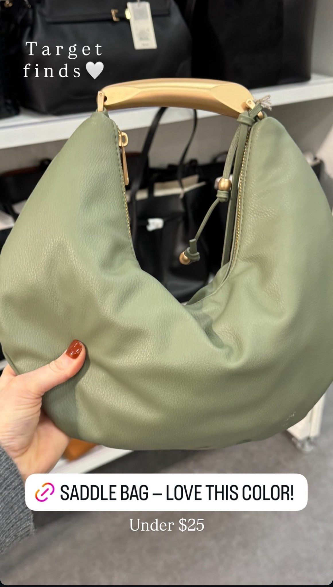 One of my favorite colors to wear! How cute is this saddle bag from Target? Under $25!

#LTKSeasonal #LTKootd #LTKdayinmylife