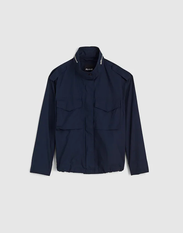 Field Jacket in Washed Poplin | Madewell