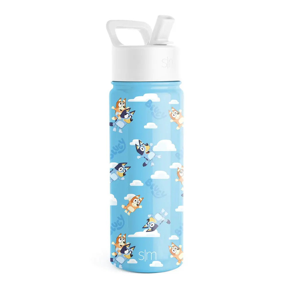 Summit Kids Water Bottle with Straw Lid | Simple Modern