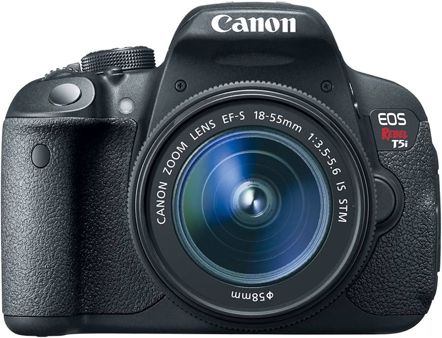 Canon EOS Rebel T5i 18.0 MP CMOS Digital SLR with 18-55mm EF-S is STM Lens | Amazon (US)