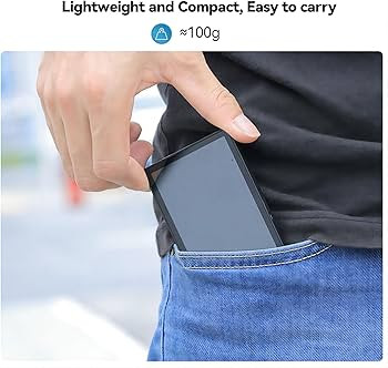 Phone Vlog Selfie Monitor Screen, Magnetic Phone Holder Clip Mount, Using Rear Camera for Selfie ... | Amazon (US)