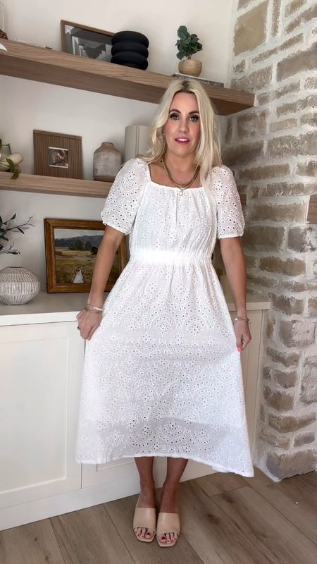 How cute is this Amazon dress?! If you’re not into white dresses, it now comes in so many colors! I’m in a size medium and would recommend your normal size! 

#LTKFindsUnder50 #LTKStyleTip #LTKFindsUnder100