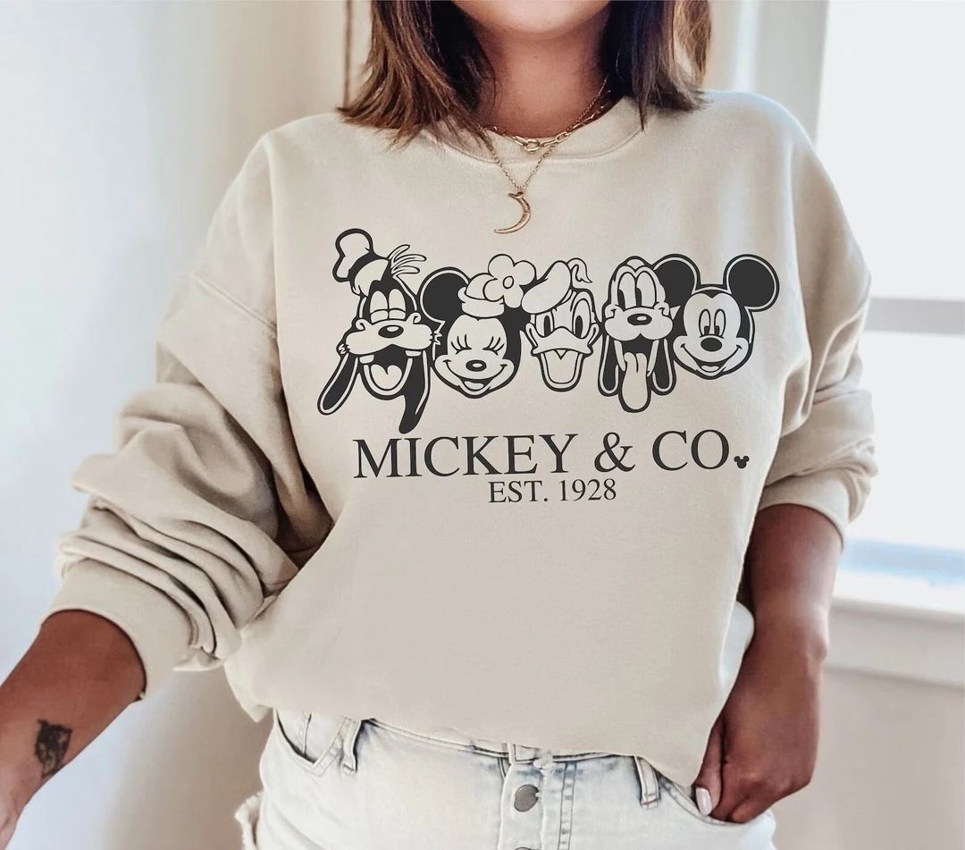 Vintage Mickey & Co 1928 Shirt, Mickey and Friends Shirt, Vintage Disneyland Shirt, Disneyworld S... | Etsy (CAD)
