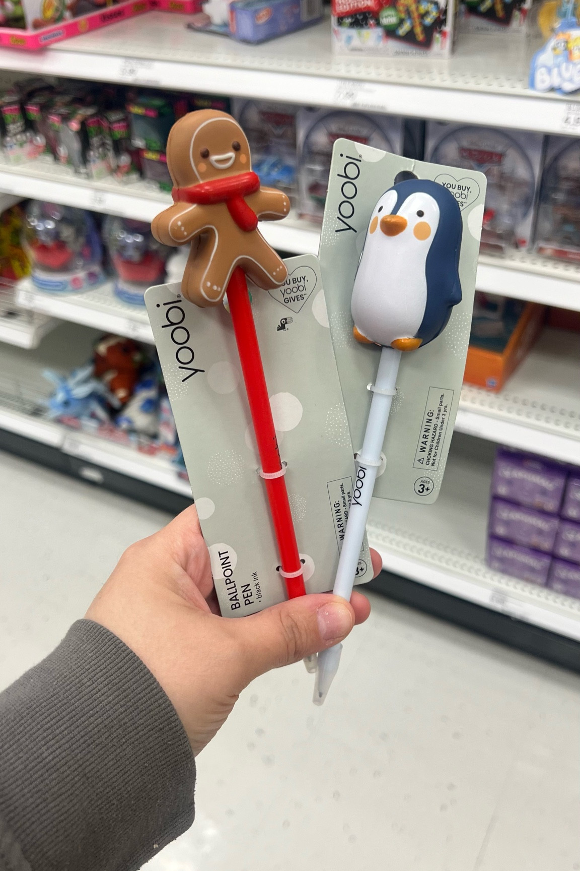 Yoobi Novelty Ballpoint Pen Gingerbread Scarf/ Penguin 

#LTKGiftGuide #LTKHoliday #LTKSeasonal