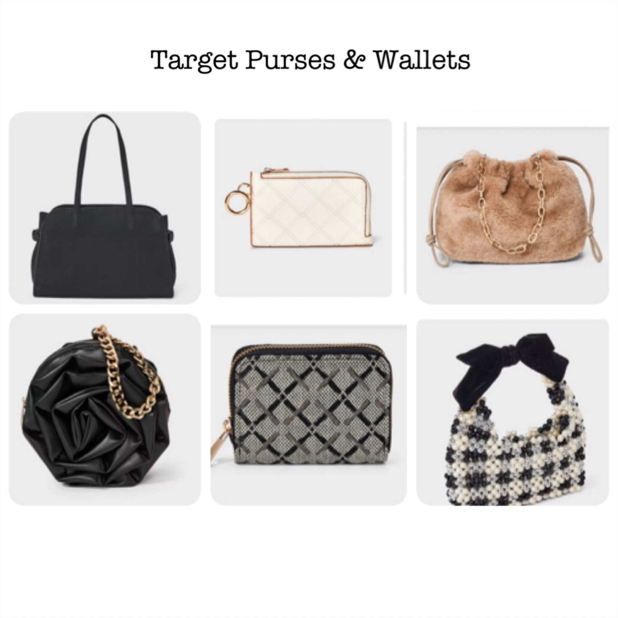 These were some of my favorite purses and wallets that I saw on my recent visit to Target!! All very affordable! 

#LTKStyleTip #LTKFindsUnder50