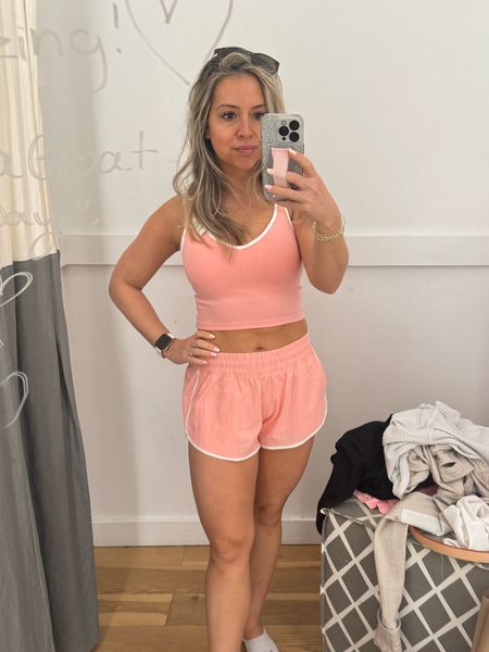 Such a cute spring athletic outfit from aerie! Perfect for a day of excursions on vacation! It’s on sale now so be sure to order! I’m wearing medium top and small shorts 

#LTKtravel #LTKSeasonal #LTKfitness