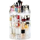 Rotating Makeup Organiser, Rotating 360 Degree Crystal Adjustable Jewelry Cosmetic Perfumes Displ... | Amazon (UK)