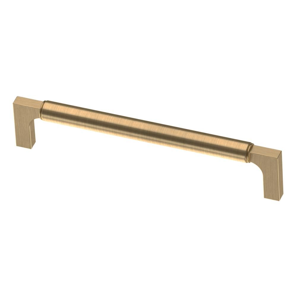 Liberty Artesia 6-5/16 in. (160 mm) Center-to-Center Champagne Bronze Bar Drawer Pull | The Home Depot