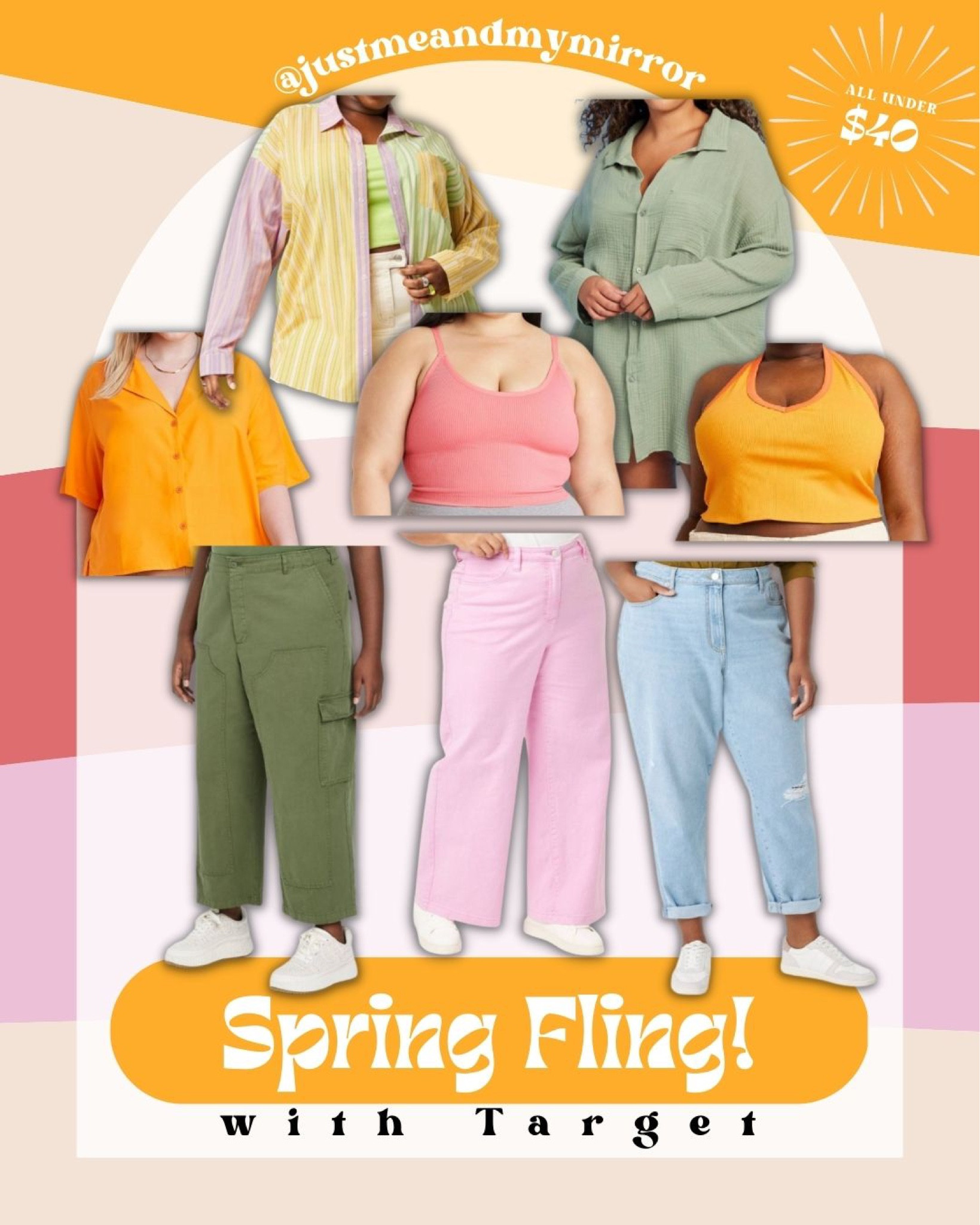 SHERBET SPRING!!! Picked some of my target plus size favs out for ya. 

#LTKSeasonal #LTKunder50 #LTKcurves