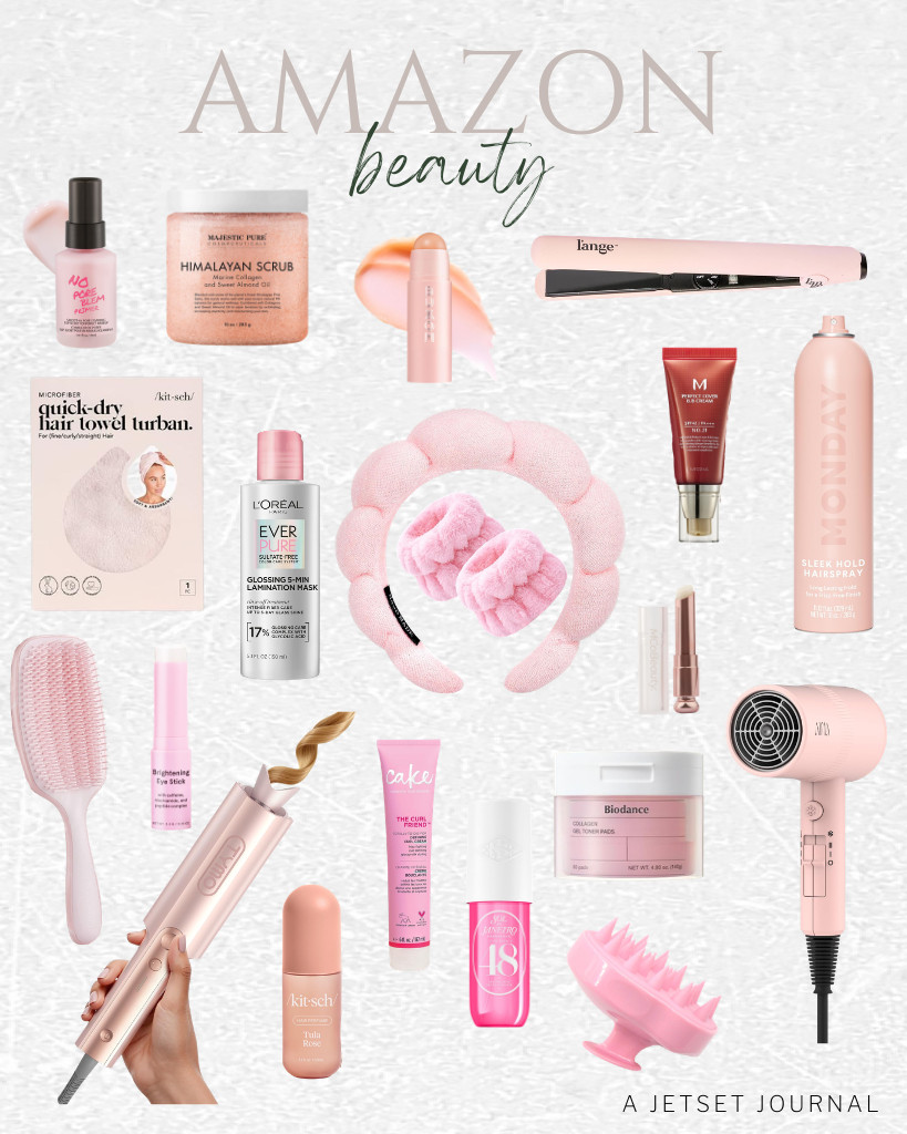 You will love this week’s Amazon beauty finds! Grace & Stella’s under-eye brightener balm stick and MAJESTIC PURE’s body scrub are my favorites. There are hair straighteners and hair dryers that will help you style your hair. Cool finds, right?! 

 #LTKSeasonal #LTKSaleAlert #LTKTravel