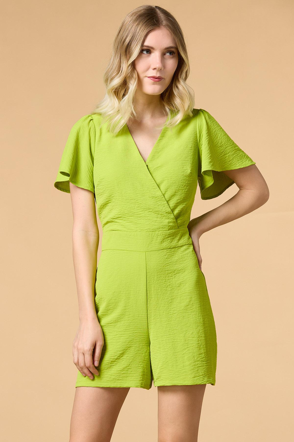 flutter me up romper | Versona