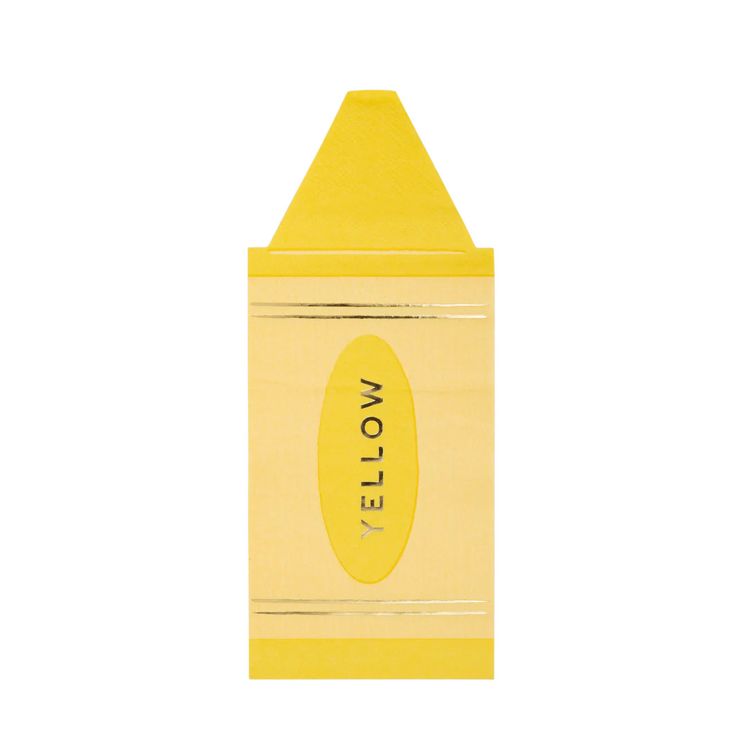 Occasions By Shakira - Crayons Paper Napkin Set | My Mind's Eye