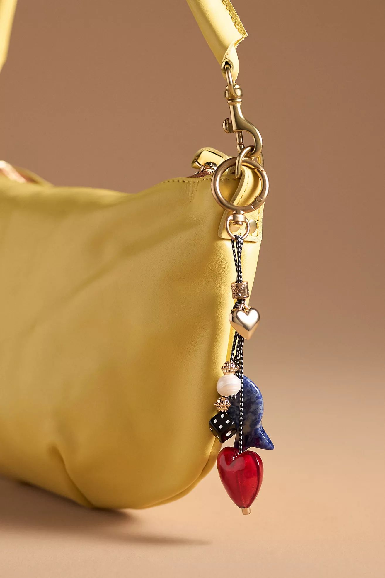 Heart + Fish Bag Charm | Anthropologie (US)