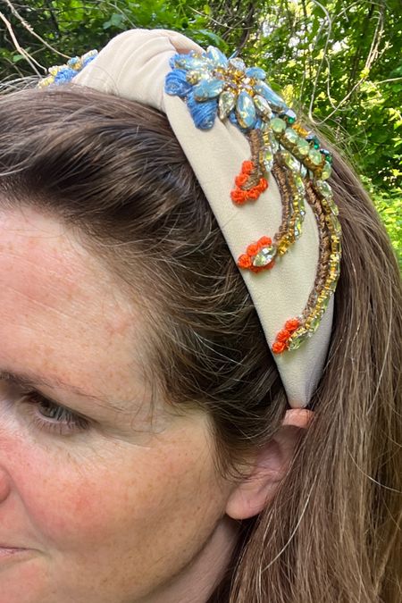 Amazon find for Mother’s Day gift idea headband with jewels cream color great details best seller under $30 birthday present for the mom in your life gift for someone who has everything most requested  easy hair Chrystal rhinestone headband piece 

#LTKunder50 #LTKGiftGuide #LTKstyletip