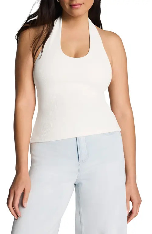 SPANX® Halter Tank in Ivory at Nordstrom, Size 3X | Nordstrom