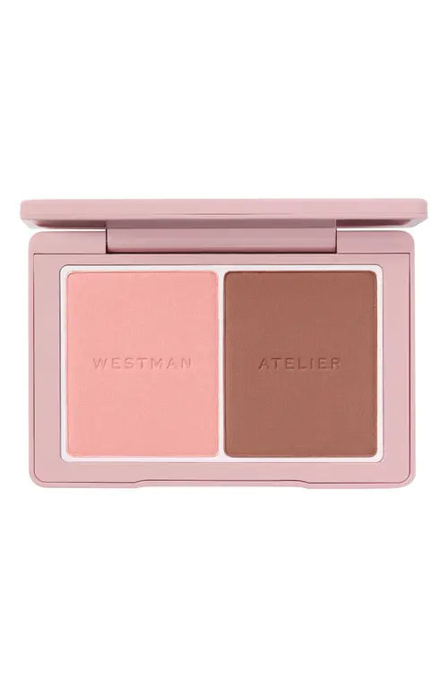 Westman Atelier Baby Cheeks Powder Blush Duo in Coquettish/Mimi at Nordstrom, Size 0.17 Oz | Nordstrom
