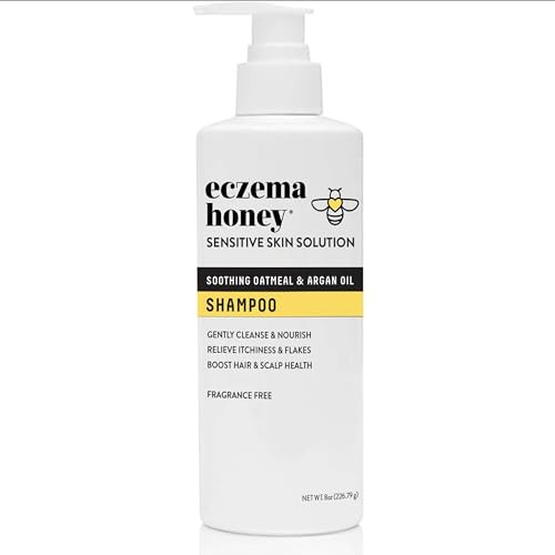 ECZEMA HONEY Nourishing Shampoo - Helps with Psoriasis, Dermatitis, & Flaking - Daily Dandruff Shampoo & Scalp Care - Itchy Scalp Treatment for Men, Women & Kids (8 Oz) | Amazon (US)