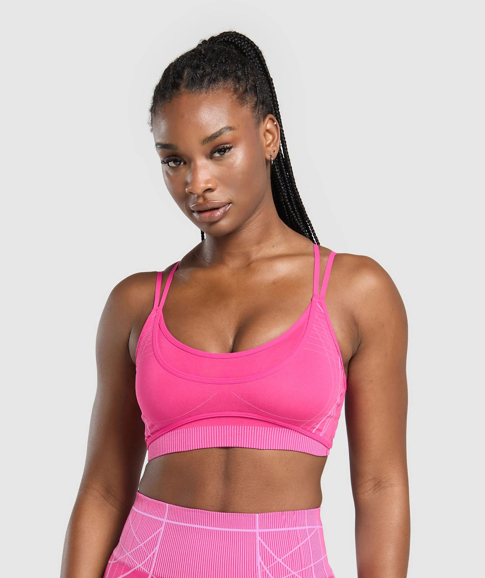 Apex Seamless Strappy Sports Bra | Gymshark US