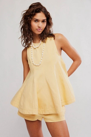 Cassius Denim Short Set | Free People (Global - UK&FR Excluded)