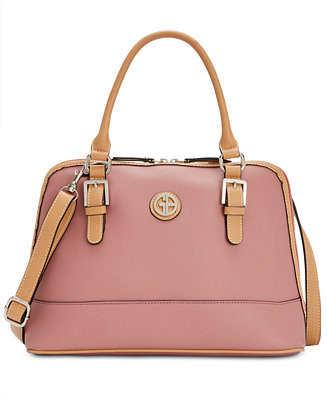 Saffiano Dome Satchel, Created for Macy's | Macys (US)