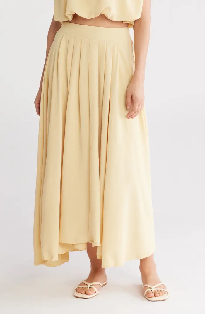 Blu Pepper Pleated Maxi Skirt | Nordstromrack | Nordstrom Rack