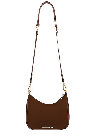 Stoney Clover Lane Curved Crossbody in Espresso from Revolve.com | Revolve Clothing (Global)