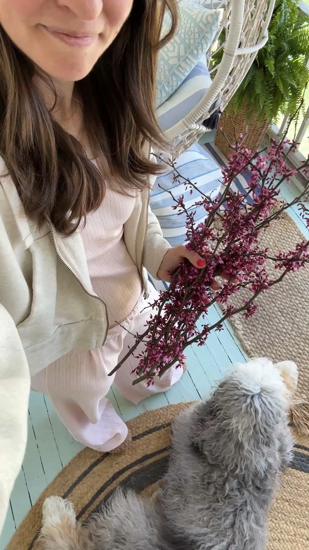 Hope you had a happy Sunday! Ours didn’t exactly go as planned but we had a nice weekend otherwise! I always feel happiest when all of my people are home 🩷I cut these branches from one of our trees last week & they’re so pretty! Also, I’m loving these new organic cotton pointelle pajamas 🌸 They’re so comfortable! 

#LTKootd #LTKHome #LTKMothersDay