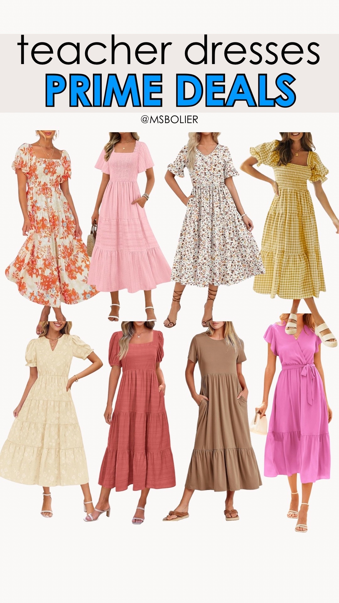 teacher dresses on prime day deal!!!

|teacher dresses | amazon dress | teacher outfit | dress with pockets | summer dresses | short sleeve maxi dress

#LTKWorkwear #LTKFindsUnder100