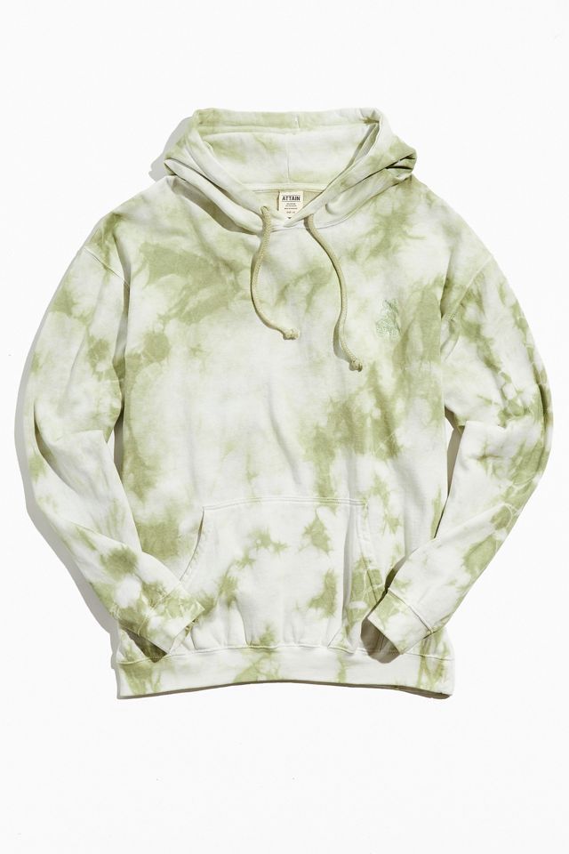 Cherry Skull Embroidered Tie-Dye Hoodie Sweatshirt | Urban Outfitters (US and RoW)